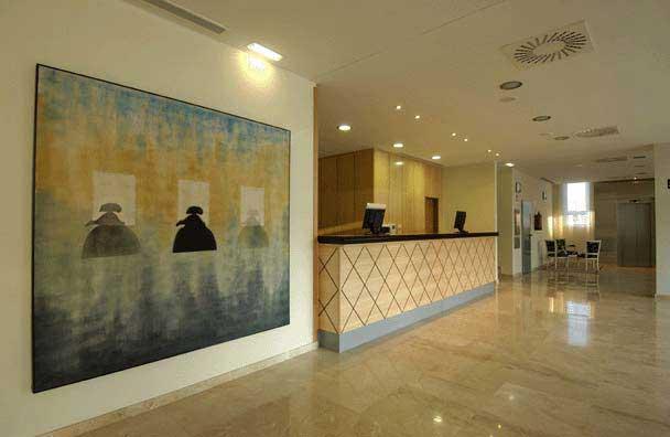 מלון Exe Zaragoza Wtc מראה פנימי תמונה